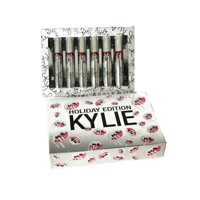 Блеск для губ Kylie Holiday Edition Lips (6шт.) оптом - Фото №3